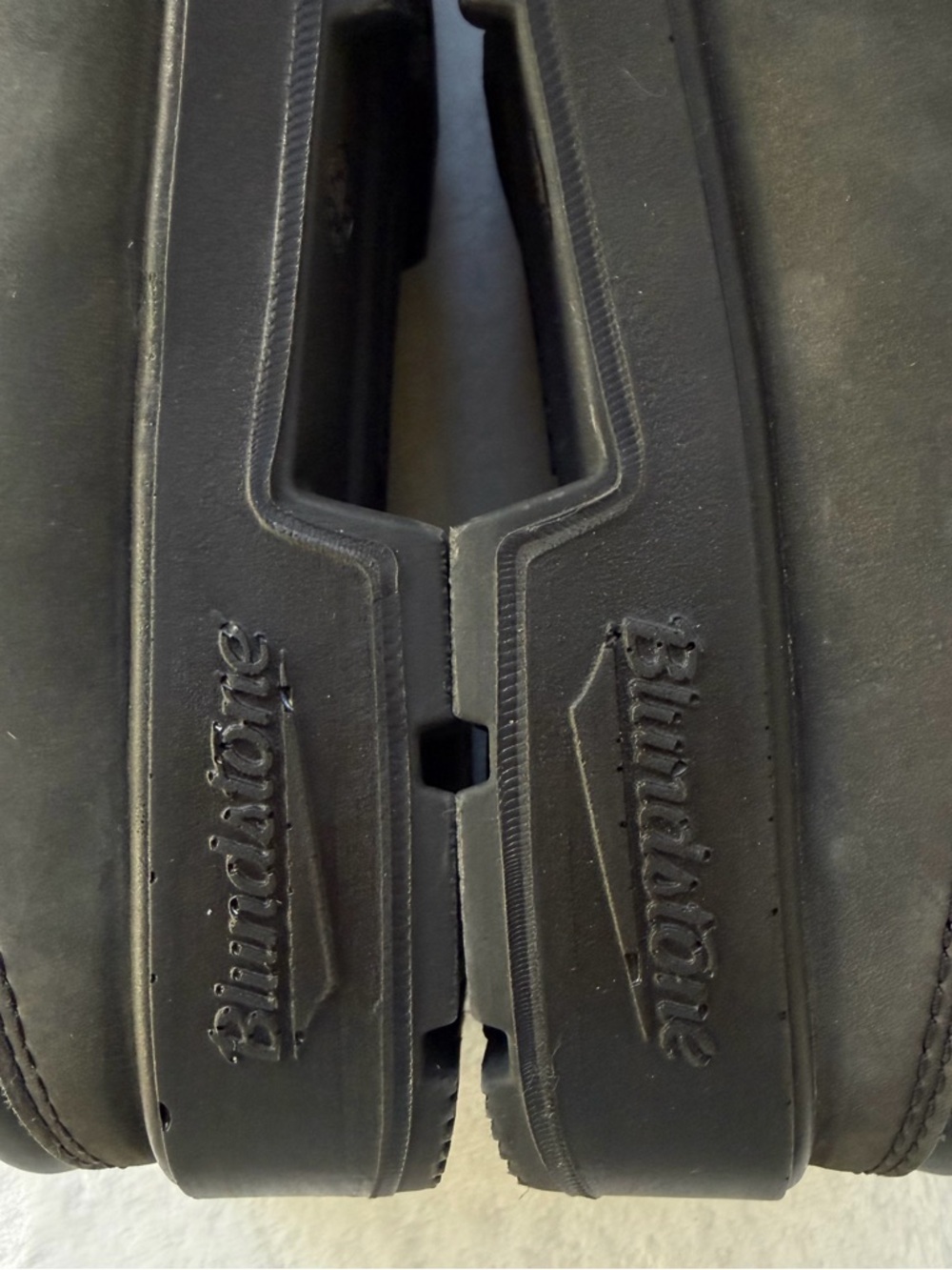 Blundstone Original Clogs Rustic Black Leather Size 9.5 Womens SUPERFEET Insole - Picture 12 of 16